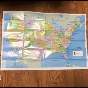 🎁SIMPLE large USA map